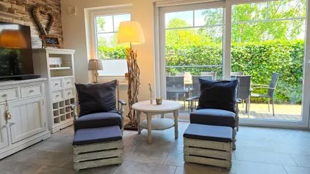 Wohnzimmer Ferienhaus "Lille Hus" - Urlaub mit bis zu 12 Personen