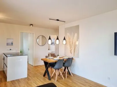 Wohnzimmer Ferienwohnung "Ostseeblick" in Schönberg-Kalifornien