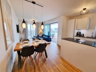 Wohnzimmer Ferienwohnung "Ostseeblick" in Schönberg-Kalifornien