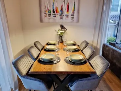 Wohnzimmer Ferienwohnung "Seeräuber" in Schönberg-Kalifornien