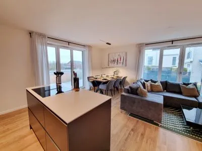 Wohnzimmer Ferienwohnung "Seeräuber" in Schönberg-Kalifornien