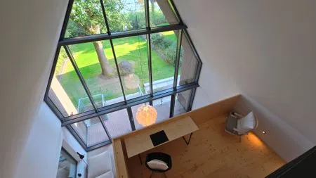 Wohnzimmer Ferienhaus "Sturmvogel" direkte Strandlage in Kiel