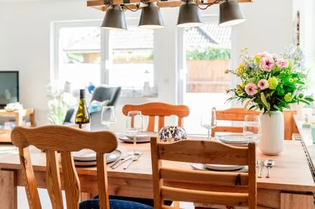 Wohnzimmer Mövennest Ferienwohnung