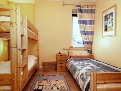 Schlafzimmer Kinder/Gäste Ostsee Residenz Meeresblick Bellevue