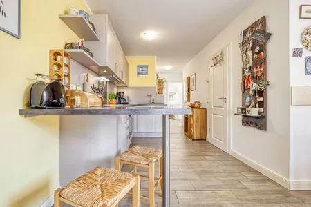 Küchenzeile mit kleinem Sitzbereich Kavelweg 9 Kavelweg 9 Whg 3 - Kavelkoje