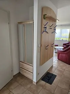 Eingangsbereich/Flur mit Garderobe Residenz am Strand Wohnung 4-56