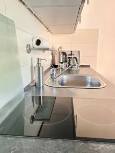 Küche / Küchenzeile Ferienwohnung Deichbude Pellworm