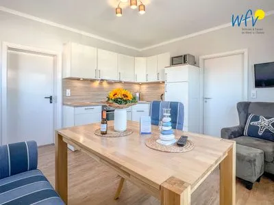 Küche / Küchenzeile Apartmenthaus Roberta Ferienwohnung Seehund