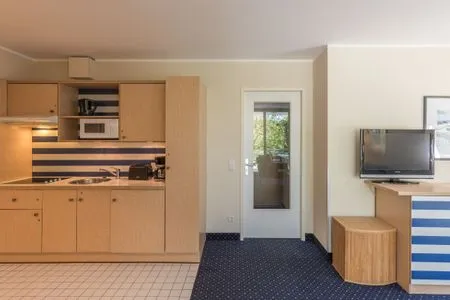 Ferienwohnung Grasnelke in Zingst offene Küchenzeile  Grasnelke