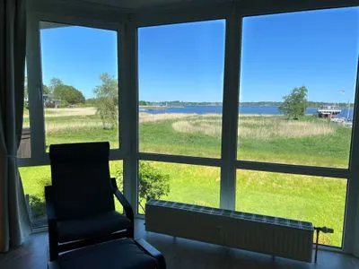 Meerblick Moderne Ferienwohnung N°9 Stexwig mit Panorama Schleiblick