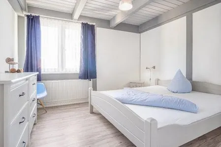 Schlafzimmer Ferienwohnung Nordsee Koje Pellworm