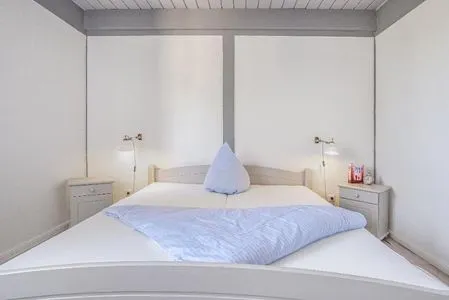 Schlafzimmer Ferienwohnung Nordsee Koje Pellworm