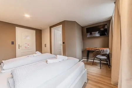 Schlafzimmer Hotel Seepferdchen | Zimmer 4 | Eckernförde