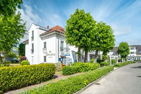 Haus Vorderseite Parkresidenz am Hafen Wohnung HF 23 - "Viento"