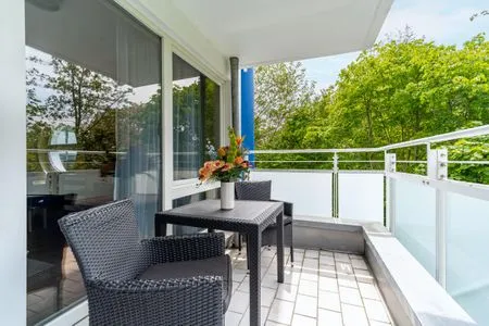 Balkon  Villa Kurpark - Wohnung 512