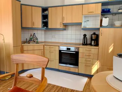 offene Küchenzeile  Wohnung Giesen