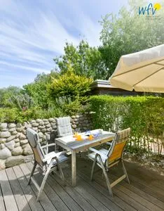 Terrasse Ferienhaus "Meine Insel Juist" Ferienwohnung Düne