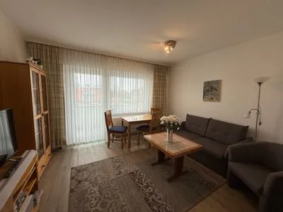 Wohnzimmer Ferienwohnung im Haus Nordland App 47 (Hund)