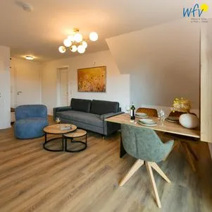 Wohnzimmer Haus Casper Ferienwohnung Watt'n Kiek