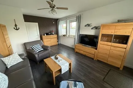 Wohnzimmer Ferienwohnung Am Hookstief