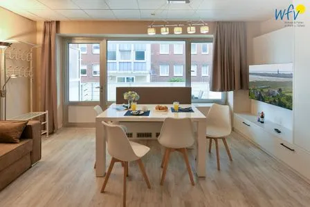 Wohnzimmer Haus Nautica Ferienwohnung 112