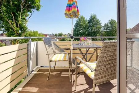 Balkon Residenz am Strand Seeschwalbe - Wohnung 4-62