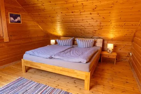 Schlafzimmer Economy Blockhaus Fernando Magellan
