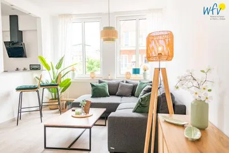 Wohnzimmer Haus Hummer Köbes Ferienwohnung Paul