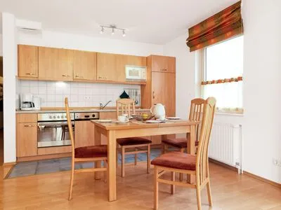 Küche / Küchenzeile Ostsee Residenz Meeresblick Seemöwe