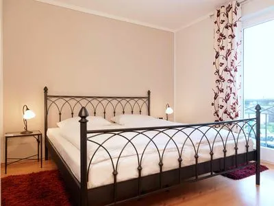 Schlafzimmer Ostsee Residenz Meeresblick Strandjuwel