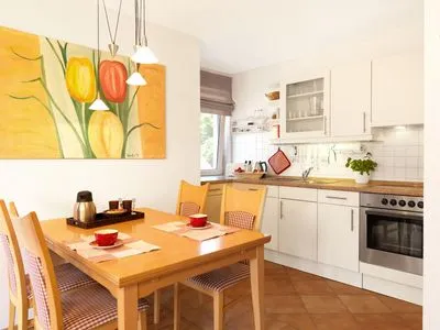 Kitchen Landhaus Residenz Ostsee Sommerwind