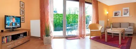 Living room Landhaus Residenz Kirchsee Leuchtfeuer