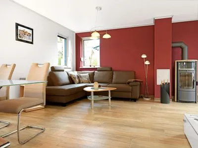 Wohnzimmer Haus hinter den Dünen