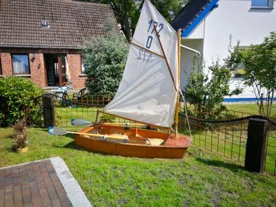 Gartenblick Boddenkutter