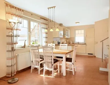 Kitchen Doppelhäuser Timmendorf Strand Haus Seeschwalbe