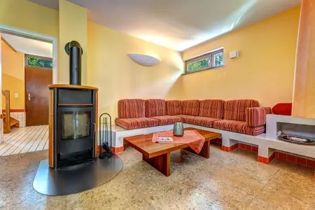 Wohnzimmer Ferienwohnung Casa del Mar, Tres