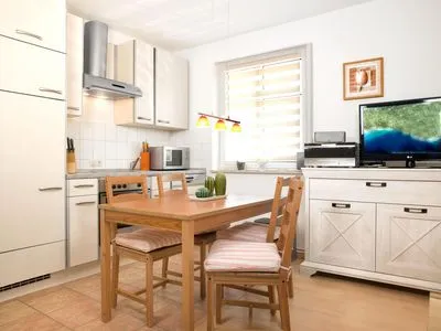 Kitchen Appartements Am Reiterhof Strandträumer