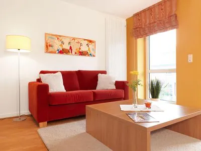 Living room Haus Südwester Knurrhahn