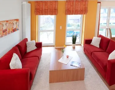 Living room Haus Südwester Knurrhahn