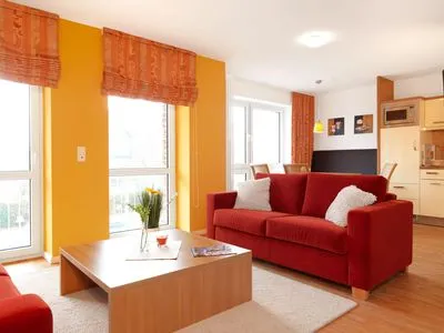 Living room Haus Südwester Knurrhahn