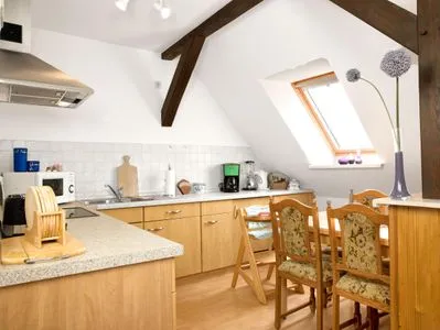 Kitchen Ferienanlage Pfeiffer FeWo Windrose