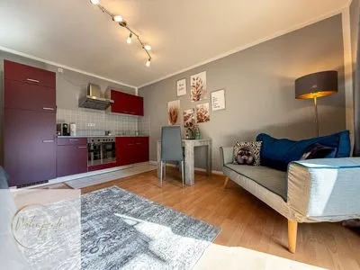 Kitchen Apartment - NewTown - Balkon