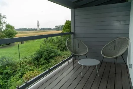 Balkon Strandkoje - Strandmuschel