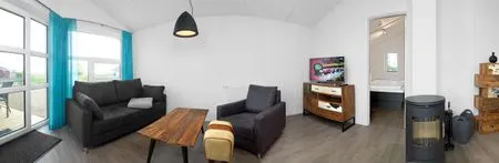 Wohnzimmer Dänisches Ferienhaus am Salzhaff, Haus am Salzhaff