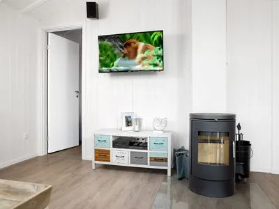 Living room Dänisches Ferienhaus am Salzhaff, Haus Strandbrise