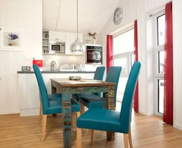 Living room Dänisches Ferienhaus am Salzhaff, Haus Strandhafer