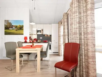 Living room Dänisches Ferienhaus am Salzhaff, Haus Vogelparadies