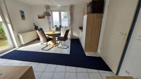 Wohnzimmer Ferienwohnung Küstenklang