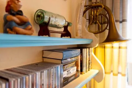 Wohnzimmer (MEI6b) Ferienwohnung "Matysik"