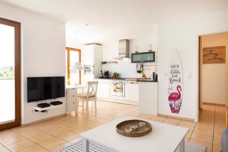 Wohnzimmer (PAM4) Ferienwohnung "Leffler"